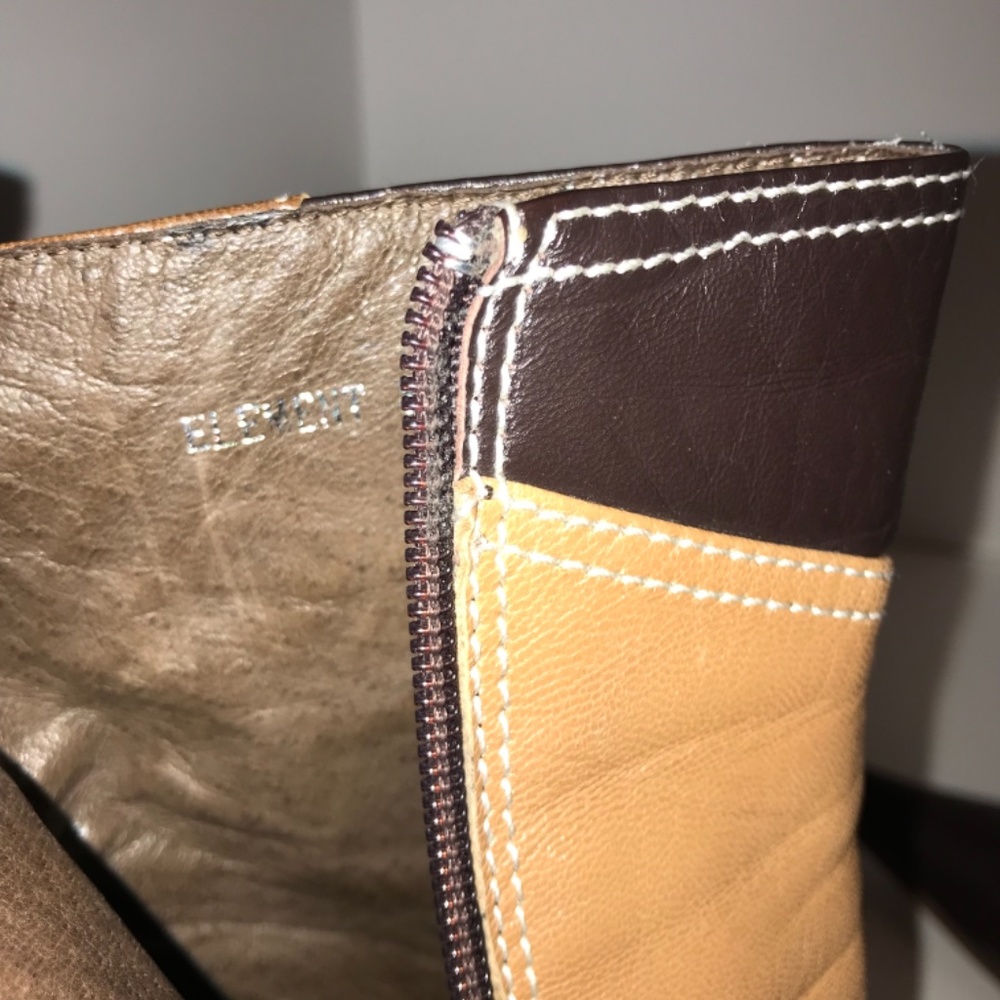 N.Y.L.A Element Color Block Retro Heeled Bootie - image 6